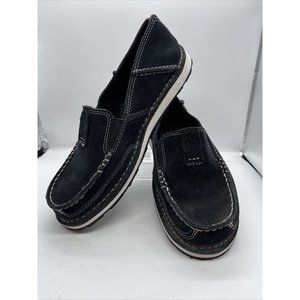 Ariat Cruiser Black Suede - Footwear Ladies - 10027355 Slip On Casual